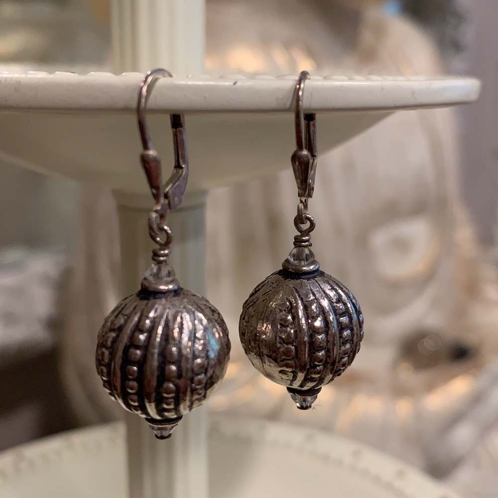 Custom Made Sterling Silver Earrings